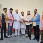 यूथ कांग्रेस के नवनियुक्त पदाधिकारियों का पूर्व मेयर गौरव गोयल ने किया सम्मान,जिलाध्यक्ष एडवोकेट राजेंद्र चौधरी रहे मौजूद