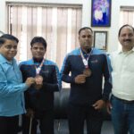 रोटरी डिस्ट्रिक्ट गवर्नर रवि प्रकाश के कार्यालय में मेडल विजेताओं का हुआ सम्मान, देश का गौरव बढ़ाने वाले खिलाड़ियों को मिला सम्मान, ठाकुर संजय सिंह रहे मुख्य अतिथि