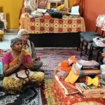 राष्ट्र कल्याण,मानव कल्याण और विश्व शांति की कामना के साथ भागवत कथा के पूर्ण होने पर हुआ यज्ञ-हवन